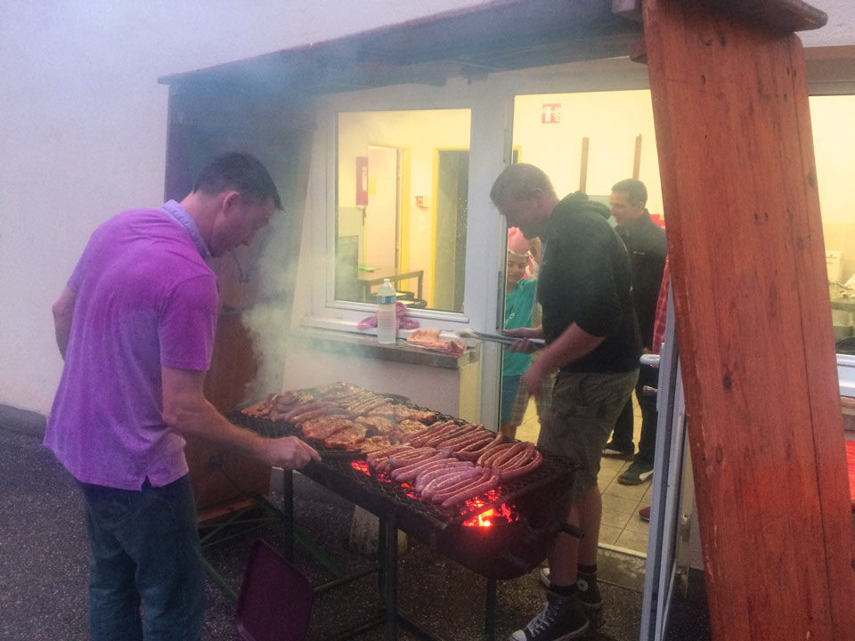 Un barbecue bien arrosé !